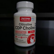 Jarrow Formulas Citicoline, CDP Choline, 250 mg, 120 Capsules 07/25