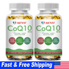Coenzyme Q10 Anti Aging Cardiovascular Heart Health Support Non-GMO 240 Capsules