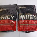 Optimum Nutrition Gold Standard 100% Whey 1.5 lb DOUBLE RICH CHOCOLATE LOT OF 2!