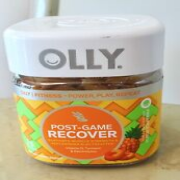 OLLY Post Game Recover Pineapple Punch 25 Gummies  EXP 9/2024