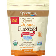 Essentials Organic Ground Premium Flaxseed, 24 Oz