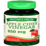 * 2 Nature's Truth Triple Strength Apple Cider Vinegar 1200mg 60ct ea #2003
