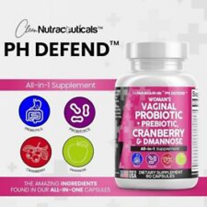 Vaginal Probiotics + Prebiotics for Women + Cranberry - Urinary Tract Health