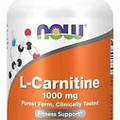 NOW Supplements - L-Carnitine 1000 mg 50 Tablets