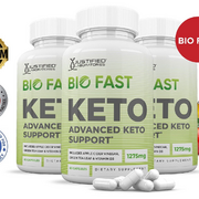 Bio Fast Keto ACV Pills 1275 MG Stronger Than Gummies Keto Support 3 Bottle