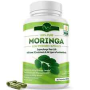 Moringa Oleifera 1000mg Per Serving | Made with Organic Moringa Leaf Powder