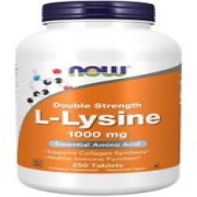 Now Foods Double Strength L-Lysine 1,000 mg 250 Tablet