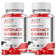 Activ Boost ACV Keto Gummies, Activ Boost Gummies Maximum Strength (2 Pack)