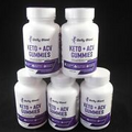 5 Bottle Keto + ACV Gummies 525 mg Factory Sealed 30 Exp 9/25 Weight Loss 150 ct