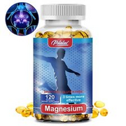 High Absorption Magnesium-Relieve Leg Cramps, Anti-stress & Anxiety, Bone Health