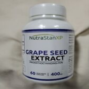 NutraStanXP Grape Seed Extract 400mg Exp 01/25
