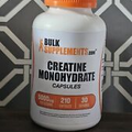 Creatine Monohydrate Capsules - Micronized Monohydrate, Vegan Creatine, Pills...