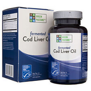 Green Pasture Blue Ice Fermented Cod Liver Oil 120 Capsules