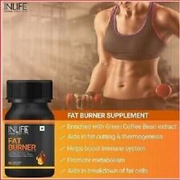 INLIFE Fat Burner Herbal capsule Green Coffee Bean Tea extract Belly Weight Loss