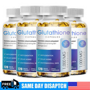 1-4p collagen glutathione pills whitening skin bleaching lightening 120 capsules