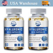 Hyaluronic Acid 850mg 120 Capsules 30mg of Vitamin C For Joint and Skin Health
