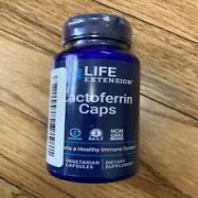 Life Extension Lactoferrin Caps 300 mg 60 Veg Caps Exp 08/25