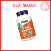 NOW Supplements, Coral Calcium 1,000 mg, Bone Health*, Healthy pH Balance*, 100