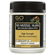GO Healthy Mussel 750mg NZ Green Lipped 180 Vege Capsules OzHealthExperts