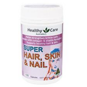 Healthy Care Super Hair Skin & Nails 100 Capsules OzHealthExperts