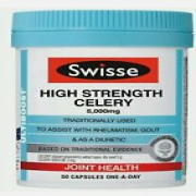 2 × Swisse Celery 5000mg 50 Capsules ozhealthexperts