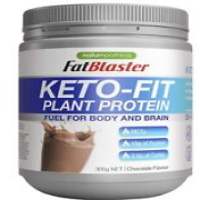 Naturopathica Fatblaster Keto Fit Plant Protein Shake Chocolate 300g ozhealthexp