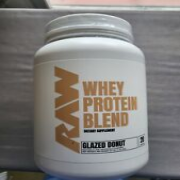 RAW Whey Protein Powder, Glazed Donut, 20 Servings 24oz. Exp.8/25