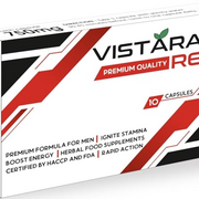 VISTARAX RED - Ignite Your Stamina to Go Longer & Stronger - Stamina Endurance Booster - RED Supplement Pills for Men - 10 Ginseng Capsules
