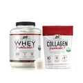 Unflavored Grass Fed Whey Fantastic 5lb and Collagen Fantastic