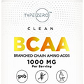 Type Zero BCAA 1000mg (180 Capsules, 90 Servings), Branched Chain Amino Acids (500mg of L-Leucine, 1000mg of L-Isoleucine and L-Valine)