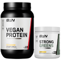 BARE PERFORMANCE NUTRITION BPN Vegan Vanilla Protein + Strong Greens Lemon