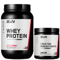 BARE PERFORMANCE NUTRITION BPN Whey Strawberry Protein + Creatine Bundle