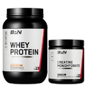 BARE PERFORMANCE NUTRITION BPN Whey Cinnamon Roll Protein + Creatine Bundle