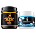 Gorilla Mode Pre Workout (Strawberry Kiwi) + HydroPrime Glycerol Pre Workout - Comprehensive Stack for Hyper-Hydration, Pump, Power, Endurance, and Thermoregulation