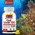 Wild Icelandic Cod Liver Oil -Omega-3 EPA, DHA -for Heart, Brain & Vision Health