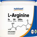 L-Arginine (250 Grams) - Pure L-Arginine Powder - 5000Mg per Serving 50 Servings