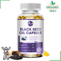 120 Capsules Black Seed Oil Capsules 1000mg Black Cumin Seed Oil with Omega