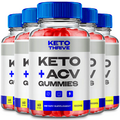 (5 Pack) Keto Thrive ACV Gummies, Keto Thrive ACV Weight Loss (300 Gummies))