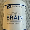 Vitality Now Youthful Brain Clear Mind Health Supplement Tablets 60 Count 09/25