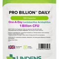 Lindens Probiotic Daily Capsules Lactobacillus Acidophilus 1 Billion