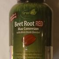 Beet Root RED, Max-Conversion with Nitric Oxide Booster, 60  Soft-Gels Exp 12/25