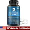 Magnesium Glycinate 350mg High Absorption,Relaxtion Support Stress Relief 60Pcs