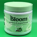 BLOOM Greens And Super foods Coconut 6.51 oz Exp 4/25