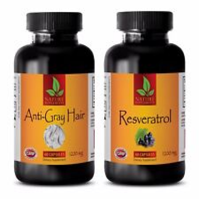 Immune powerful - ANTI GRAY HAIR – RESVERATROL 1200 COMBO - resveratrol heart