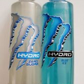 (2) 2016 - 25.4 oz. Monster HYDRO Drinks (Blue Ice & Zero Sugar)