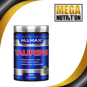 AllMax Nutrition Taurine 400g Pre Workout Amino Acids Muscle Pump Focus