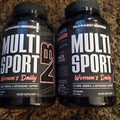 Nutrabio MultiSport Women's Daily - 120 Capsules  Lot Of 2 Exp. 07/2025