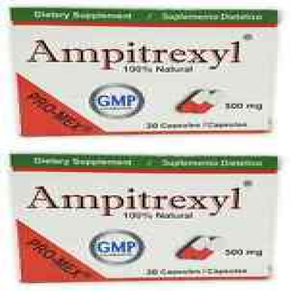 (2) PROMEX AMPITREXYL NATURAL IMMUNE SUPPORT DIETARY . 500 MG 30 CAPS -EXP 10/24