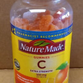 Nature Made Extra Strength Vitamin C 500mg, 180 Adult Gummies BB NOV 2024