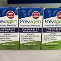 PACK OF 3 Prevagen Improves Memory Chewables Regular Mixed Berry 30 Tablets NEW